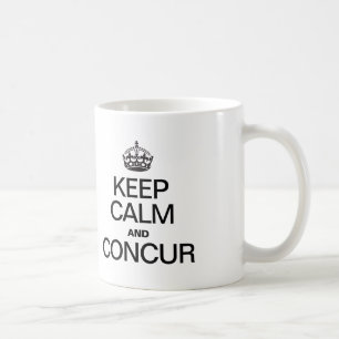 CANECA DE CAFÉ MANTENHA A CALMA E COINCIDA