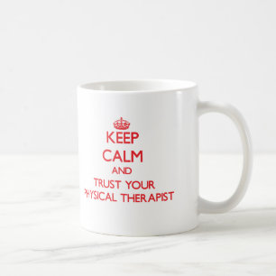 Caneca De Café Mantenha a calma e confie seu arapist físico
