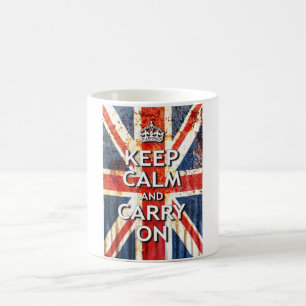 Caneca De Café Mantenha a calma e continue