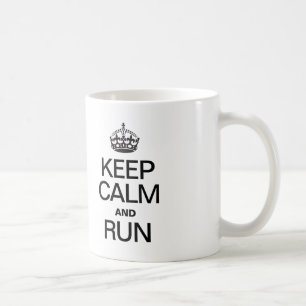 CANECA DE CAFÉ MANTENHA A CALMA E FUNCIONE-A