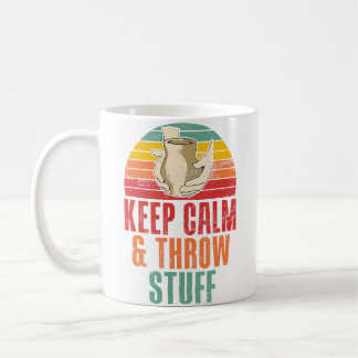 Caneca De Café Mantenha a Calma e Jogue Coisas Louça Divertida