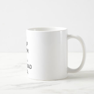 Caneca De Café Mantenha a calma e leia o Bhagavad Gita