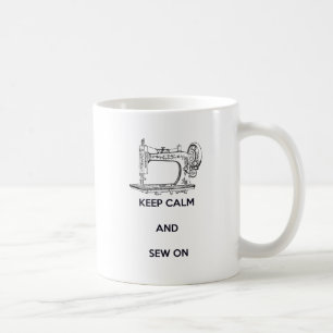 Caneca De Café Mantenha a calma e mastigue