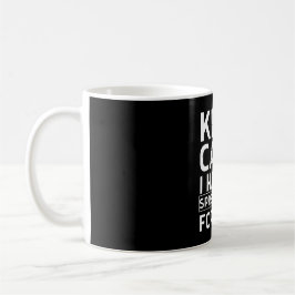 Caneca De Café Mantenha a Calma Eu Tenho Uma Planilha Para Isso