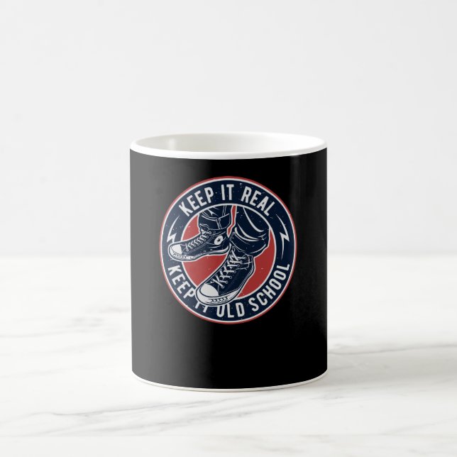 Caneca De Café Mantenha a escola velha. (Centro)