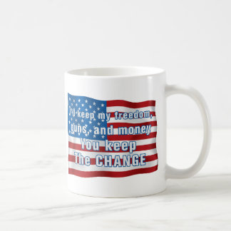 Caneca De Café Mantenha a mudança