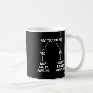 Caneca De Café Mantenha Balé Dançando Dançarino Ballerina Homens