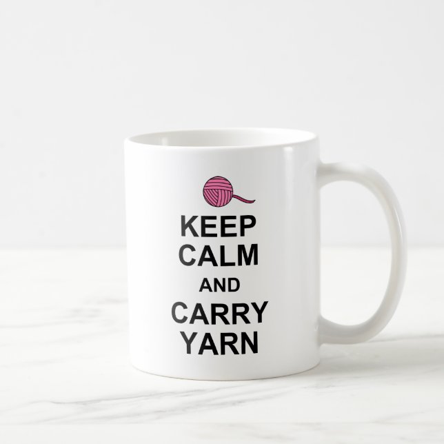 Caneca De Café Mantenha calma e Carregar (Direita)