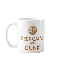 Mantenha Calma e Dunk Mug