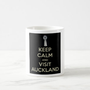Caneca De Café mantenha calma visita auckland