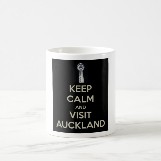 Caneca De Café mantenha calma visita auckland (Centro)