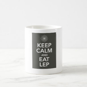 CANECA DE CAFÉ MANTENHA CALMO E COMA O LEP