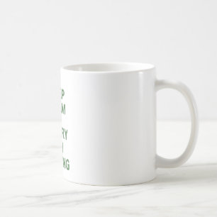 Caneca De Café Mantenha calmo e continue cozer