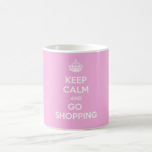 Caneca De Café Mantenha calmo e vá comprar