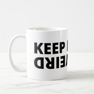 Caneca De Café Mantenha estranho