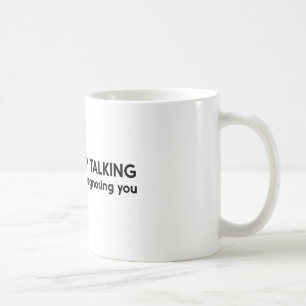 Caneca De Café Mantenha falar