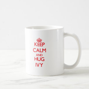 Caneca De Café Mantenha hera calma e do abraço