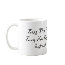 Caneca de café - mantenha-me feliz