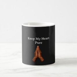 Caneca De Café Mantenha Meu Coração Puro
