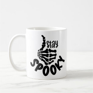 Caneca De Café Mantenha o Dia de as Bruxas engraçado Spooky