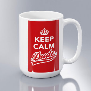 Caneca De Café Mantenha o gajo calmo