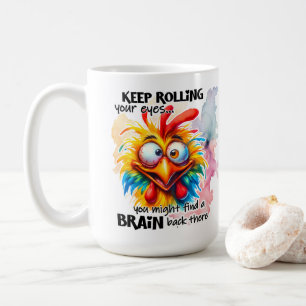 Caneca De Café Mantenha o Mug rolando