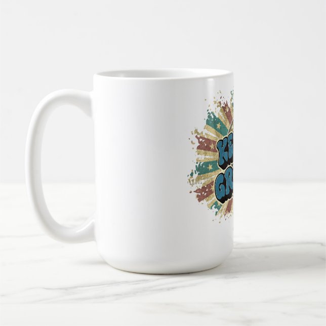 Caneca De Café Mantenha-o ranzinza (Esquerda)