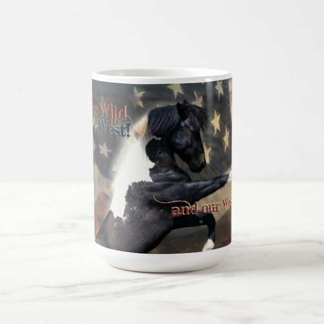 Caneca De Café Mantenha o selvagem em nosso copo de café (Centro)