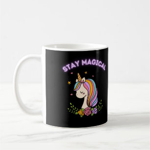 Caneca De Café Mantenha o Unicórnio Mágico