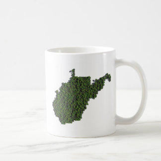 Caneca De Café Mantenha o verde de West Virginia