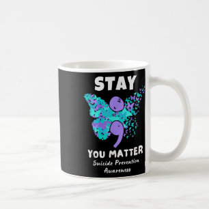 Caneca De Café Mantenha-Se Atento À Prevenção Do Suicídio Borbole