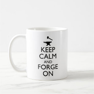 Caneca De Café Mantenha-Se Calmo E Formar-Se