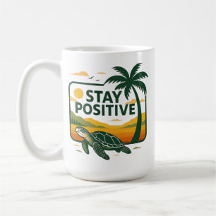 Caneca De Café Mantenha-se em T-Shirt Bebê Hoodie Positivo