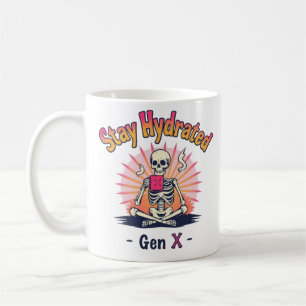 Caneca De Café Mantenha-Se Hidratada Gen X Mug