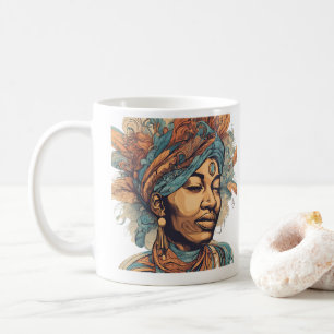 Caneca De Café Mantenha-se inspirado - Designs motivacionais e de