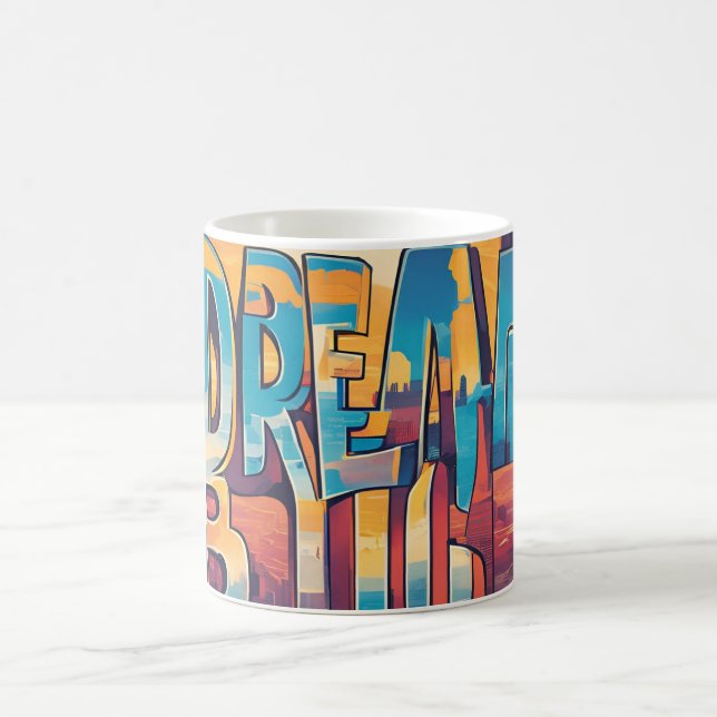 Caneca De Café Mantenha-se inspirado - Designs motivacionais e de (Centro)