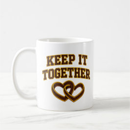 Caneca De Café Mantenha-se Unido