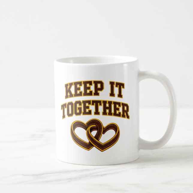 Caneca De Café Mantenha-se Unido (Direita)