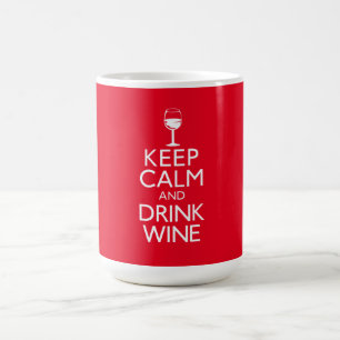Caneca De Café Mantenha vinho calmo e da bebida