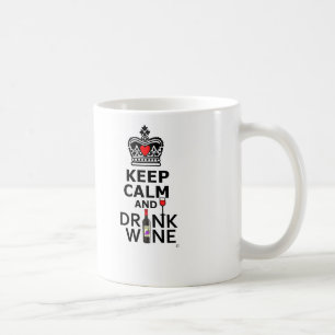 Caneca De Café Mantenha vinho calmo e da bebida