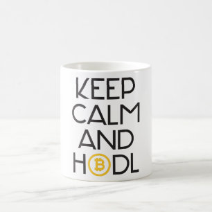 Caneca De Café Manter Calma E HDL