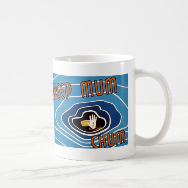 Caneca De Café Manter Chum Mãe (Direita)