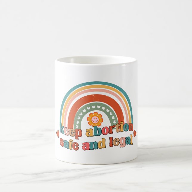 Caneca De Café Manter O Aborto Seguro E Legal (Centro)