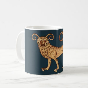 Caneca De Café Manticore em Blue Coffee Mug