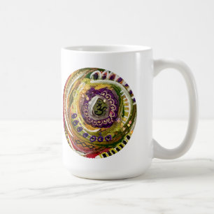 Caneca De Café Mantra Mug com portal de oração - Conexão divina