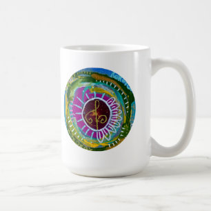 Caneca De Café Mantra Mug com portal de oração - reforçado