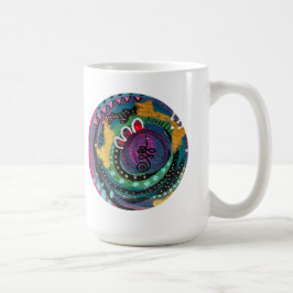 Caneca De Café Mantra Mug com Portal_Freedom