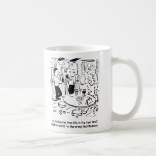 Caneca De Café Manutenção de autoestradas - Vida no Fast Lane