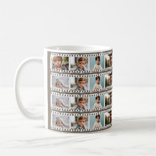 Caneca De Café Manutenção personalizada de 16 fotos da família e