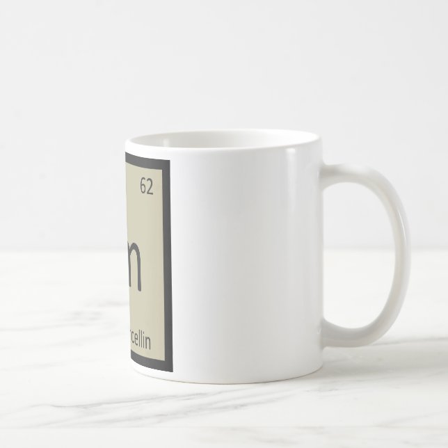 Caneca De Café Manutenção programada - Símbolo da química do (Direita)